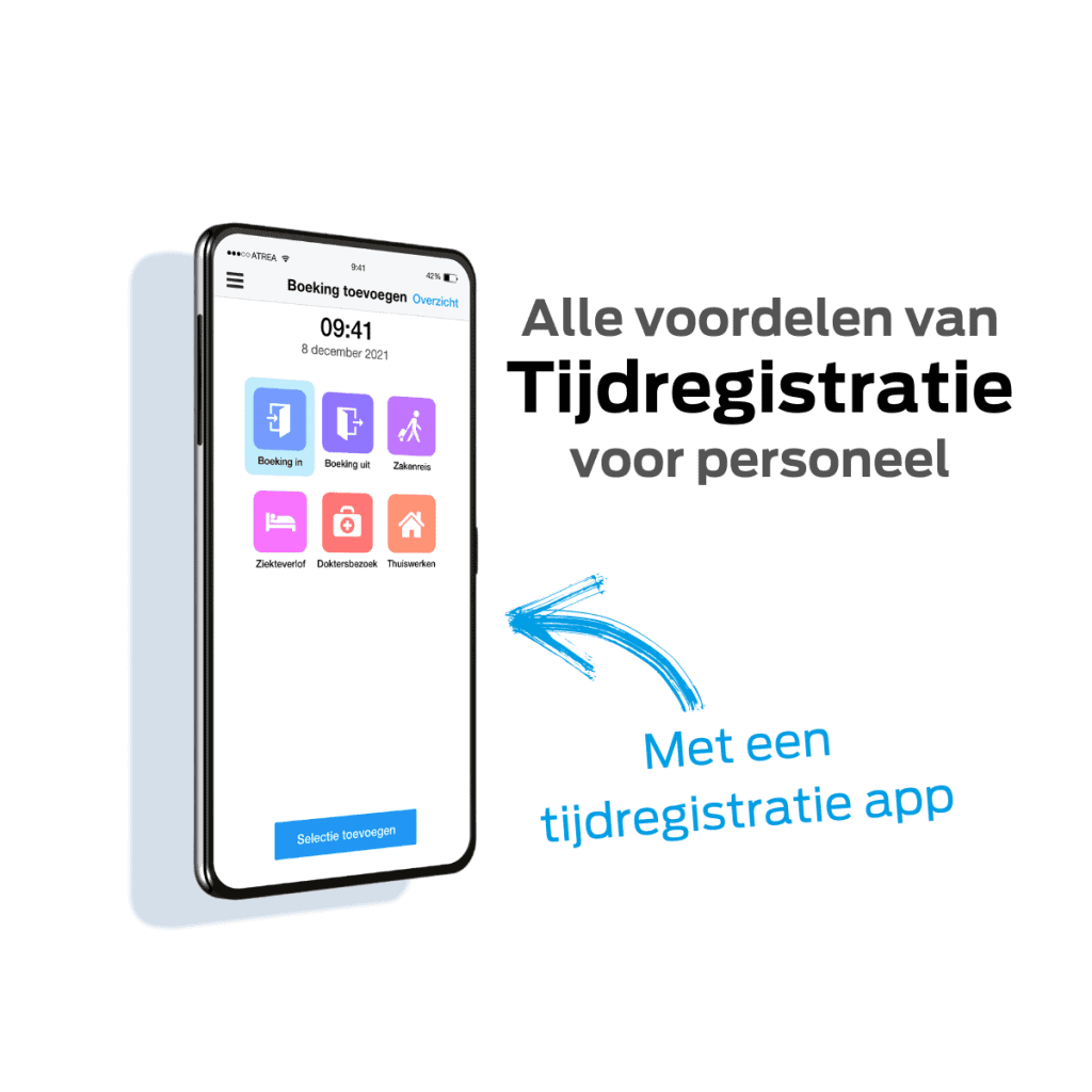 Tijdregistratie app voor personeel - alle voordelen van tijdregistratie voor personeel